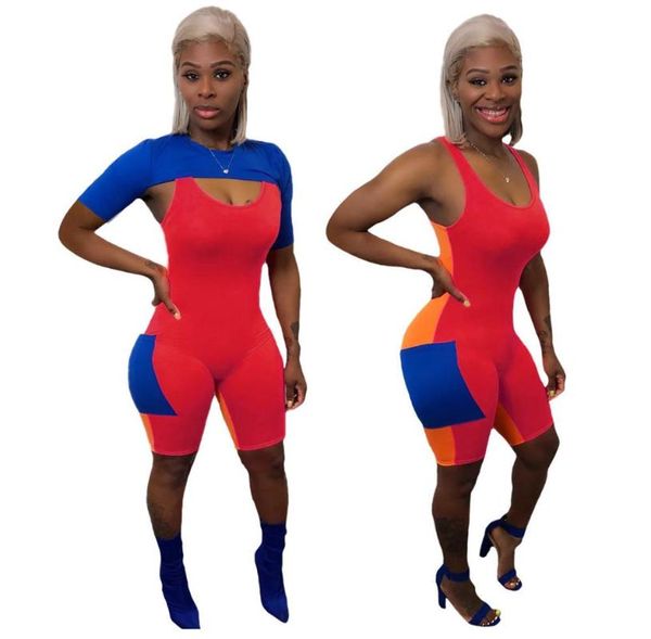 summer women casual two 2 pieces set playsuit t-shirts biker shorts tracksuits fitness active wear outfit women's, Gray
summer women casual two 2 pieces set playsuit t-shirts biker shorts tracksuits fitness active wear outfit women's, Gray