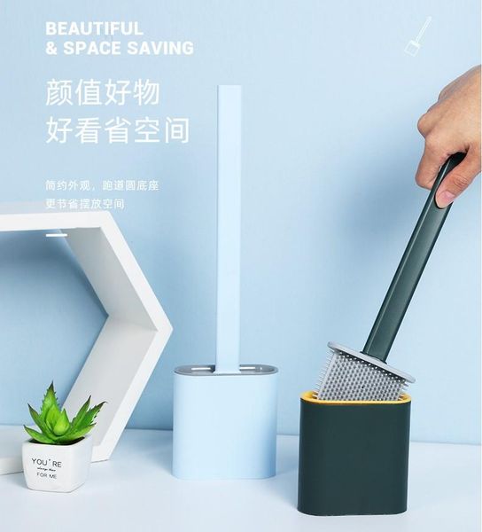 wall mount silicone toilet brush flat head flexible soft bristles with drying holder set cleaning wc accessories bath accessory
wall mount silicone toilet brush flat head flexible soft bristles with drying holder set cleaning wc accessories bath accessory
