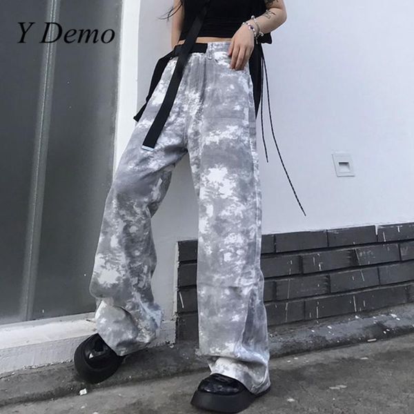 women's jeans y demo streetwear harajuku tie-dyeing loose women high waist ink splashing floor pants casual retro, Blue
women's jeans y demo streetwear harajuku tie-dyeing loose women high waist ink splashing floor pants casual retro, Blue