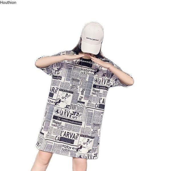 houthion loose cartoon printed women's t-shirt short sleeve o-neck korean summer fashion casual, White
houthion loose cartoon printed women's t-shirt short sleeve o-neck korean summer fashion casual, White