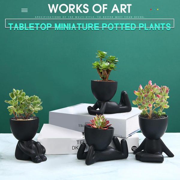 mini bonsai head grass vases hair ceramic plant garden tree doll pot lazy man rely diy
mini bonsai head grass vases hair ceramic plant garden tree doll pot lazy man rely diy