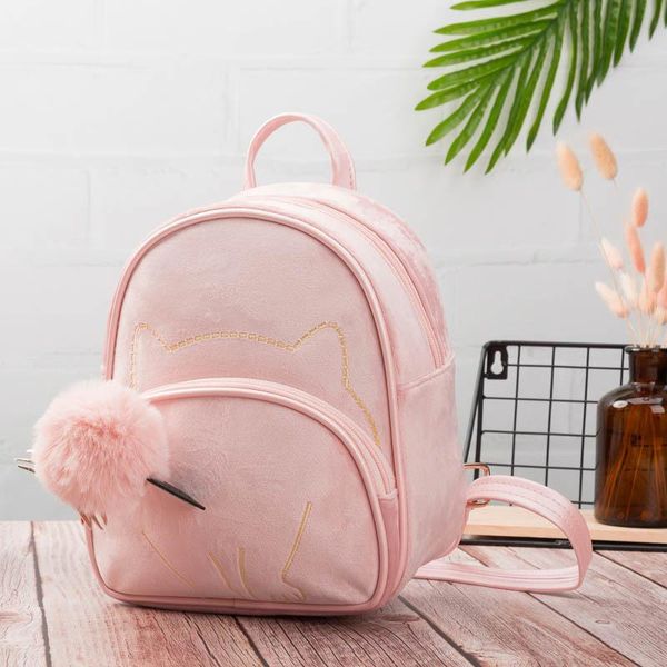 backpack cartoon cute cat kids casual shoulder bag sweet girl plush student school bookbag fashion women travel small rucksack
backpack cartoon cute cat kids casual shoulder bag sweet girl plush student school bookbag fashion women travel small rucksack