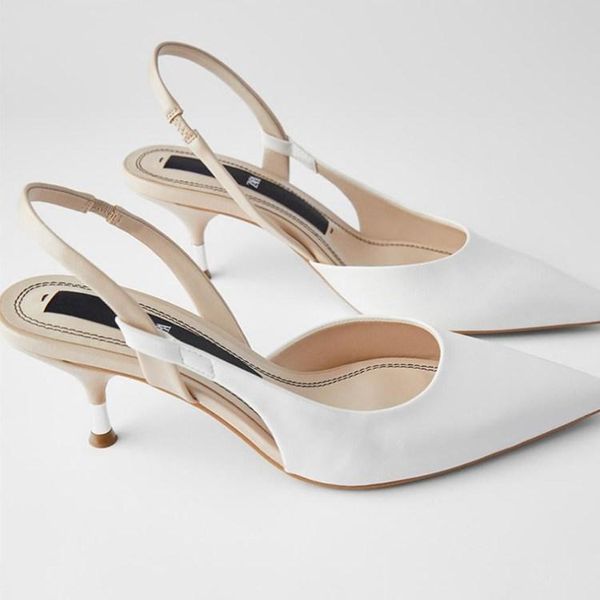 meriahzheng women's shoes high heel sandals style white pointed toe stiletto cat back strap single-layer fch-4441 slippers, Black
meriahzheng women's shoes high heel sandals style white pointed toe stiletto cat back strap single-layer fch-4441 slippers, Black