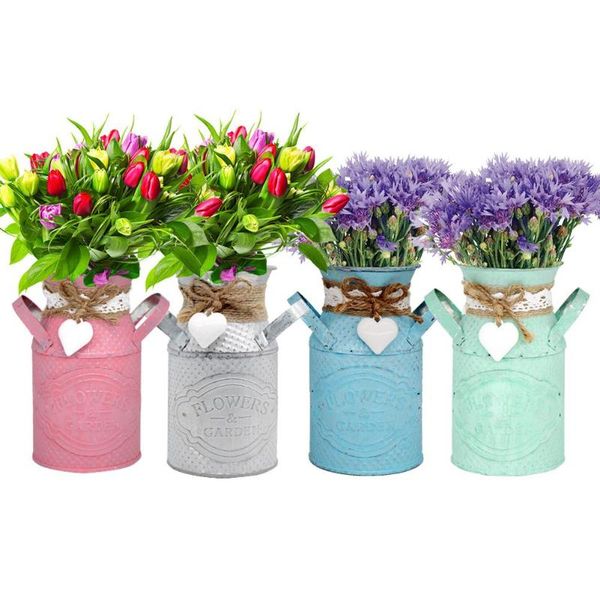 vases simple vintage iron flower pot bucket storage barrel simulated garden vase succulent plant home decor
vases simple vintage iron flower pot bucket storage barrel simulated garden vase succulent plant home decor
