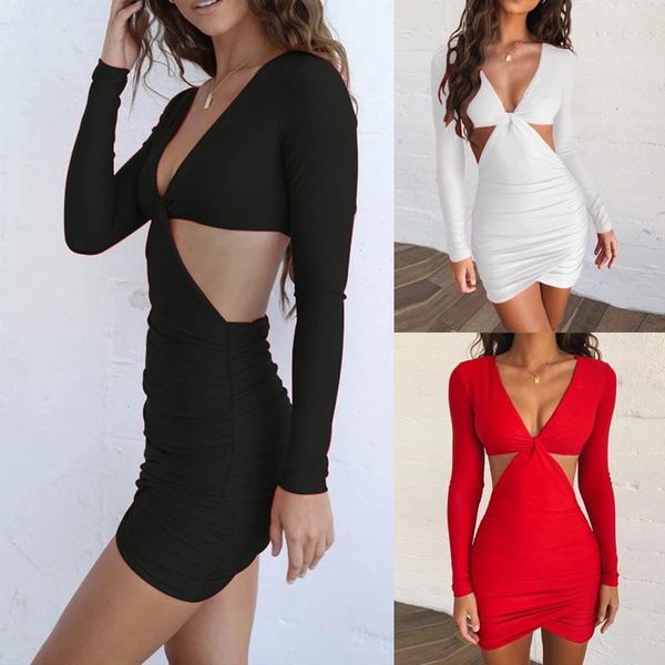 casual dresses autumn package hip club party pencil dress hollow out v neck women long sleeve bodycon, Black;gray
casual dresses autumn package hip club party pencil dress hollow out v neck women long sleeve bodycon, Black;gray