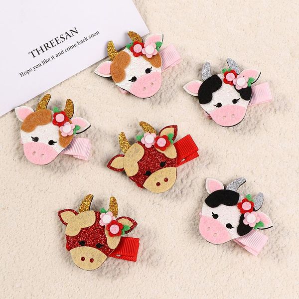 hair accessories 1pc lovely cow girls clips kids hairpins classic barrettes cartoon children princess headwear, Slivery;white
hair accessories 1pc lovely cow girls clips kids hairpins classic barrettes cartoon children princess headwear, Slivery;white