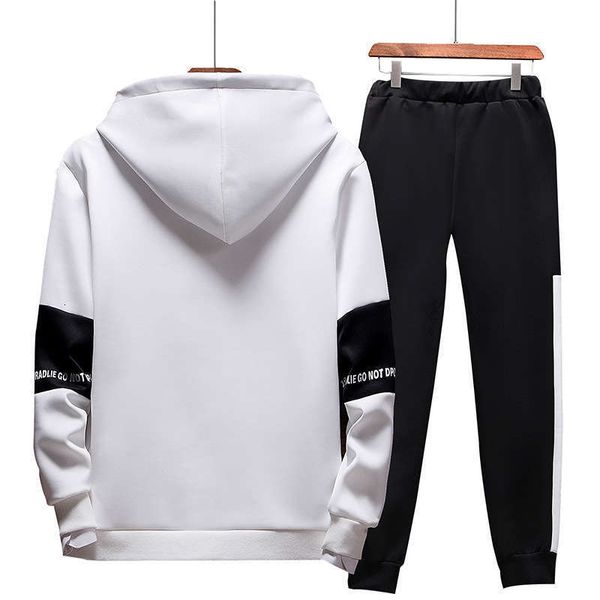 tracksuits winter autumn men's long sleeve leisure sports sweater set slim two piece hoods, Gray
tracksuits winter autumn men's long sleeve leisure sports sweater set slim two piece hoods, Gray