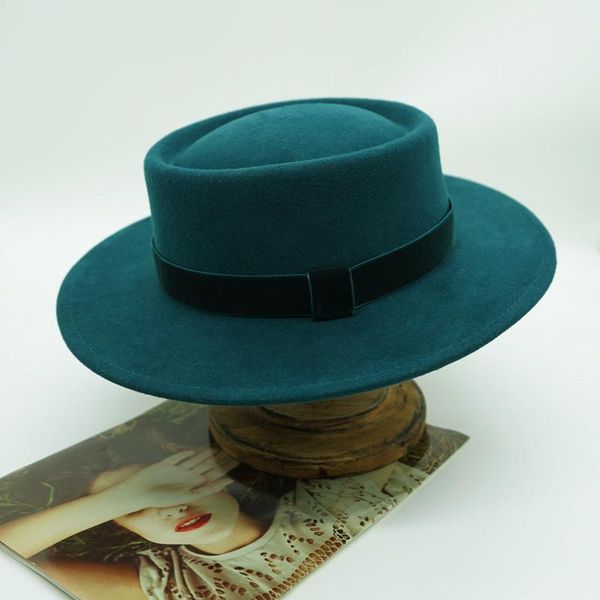 stingy brim hats french elegant retro blue-green wool concave fall winter fedora hat for women designer custom casual felt high quality, Blue;gray
stingy brim hats french elegant retro blue-green wool concave fall winter fedora hat for women designer custom casual felt high quality, Blue;gray