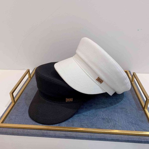 family ~ correct version 2021 new twill cotton fashion simple women's military cap, Blue;gray
family ~ correct version 2021 new twill cotton fashion simple women's military cap, Blue;gray