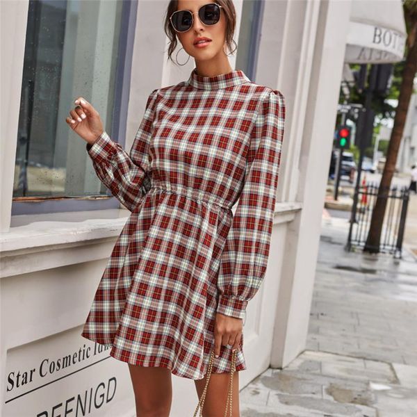 casual dresses fashion women long sleeve shirt red plaid mini dress ladies streetwear club retro elegant vintage vestido s-xl, Black;gray
casual dresses fashion women long sleeve shirt red plaid mini dress ladies streetwear club retro elegant vintage vestido s-xl, Black;gray