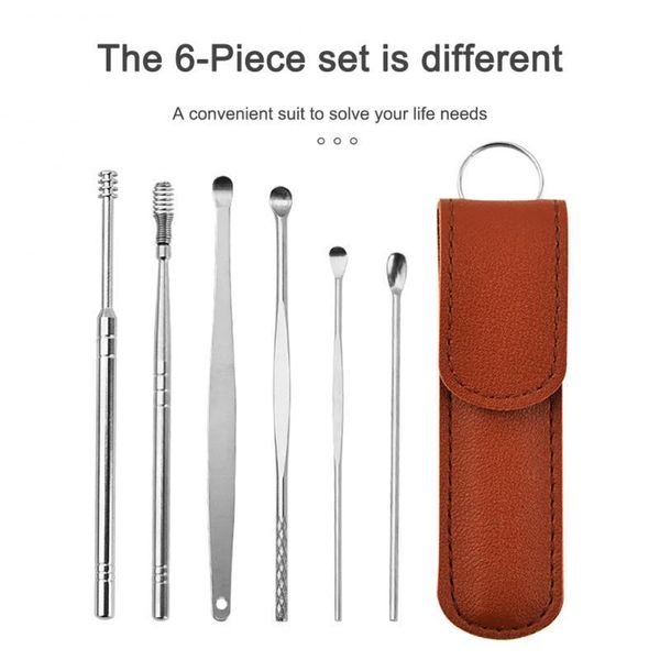 electric nose & ear trimmers 6pc/set wax pickers stainless steel earpick remover curette pick cleaner spoon care clean tools
electric nose & ear trimmers 6pc/set wax pickers stainless steel earpick remover curette pick cleaner spoon care clean tools