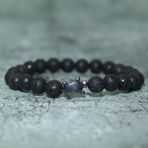 beaded, strands 8mm volcanic rock lava stone bracelet natural hematite carving cute animals charm braclet fashion minimalist men jewelry bra, Black
beaded, strands 8mm volcanic rock lava stone bracelet natural hematite carving cute animals charm braclet fashion minimalist men jewelry bra, Black