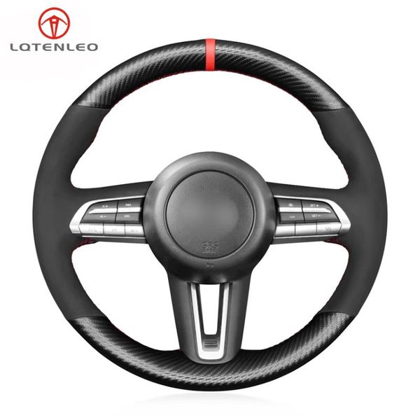 steering wheel covers lqtenleo black carbon fiber suede hand sewing car cover for 3 axela 2021 cx-30 mx-30
steering wheel covers lqtenleo black carbon fiber suede hand sewing car cover for 3 axela 2021 cx-30 mx-30