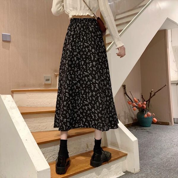 traf summer korean fashion floral women skirt midi chiffon black white high waist fairycore vintage tangada harajuku y2k
traf summer korean fashion floral women skirt midi chiffon black white high waist fairycore vintage tangada harajuku y2k