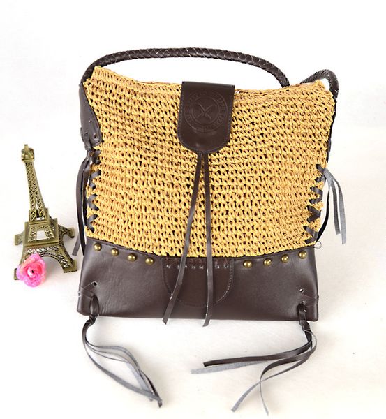 rattan capacity designer wicker straw woven leisure cross shoulder tassel bag, Black;red
rattan capacity designer wicker straw woven leisure cross shoulder tassel bag, Black;red