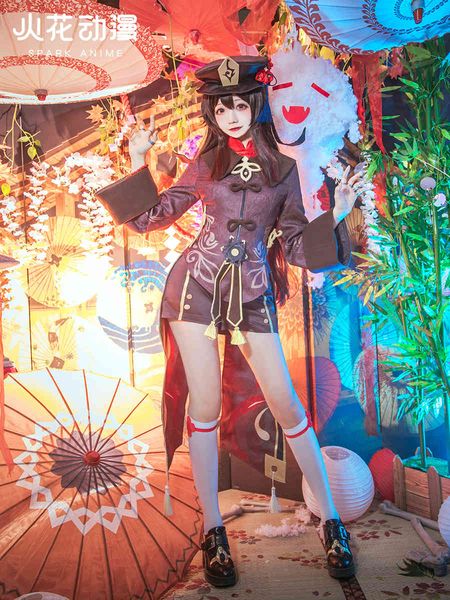 spark animation original god cos clothes walnut death hall hu master c game suit cosplay clothing women, Black
spark animation original god cos clothes walnut death hall hu master c game suit cosplay clothing women, Black