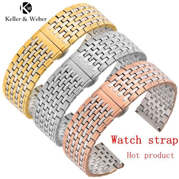 watch bands exquisite strap durable scratch resistant stainless steel excellent accessories men's and women's, Black;brown
watch bands exquisite strap durable scratch resistant stainless steel excellent accessories men's and women's, Black;brown