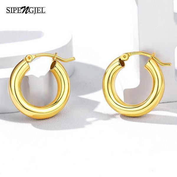 hoop & huggie sipengjel trendy gold and silver color glossy punk earrings korean style summer for women wedding ins jewelry, Golden;silver
hoop & huggie sipengjel trendy gold and silver color glossy punk earrings korean style summer for women wedding ins jewelry, Golden;silver