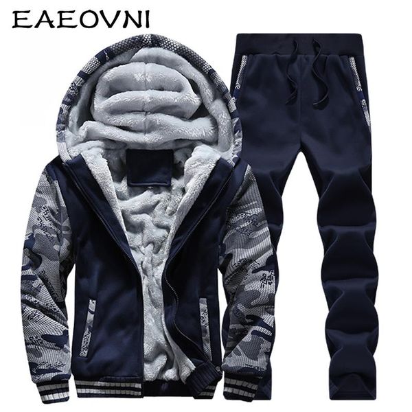 men's tracksuits eaeovni mens winter jacket and pant tracksuit men fleece lined hooded sweatshirt outfit print warm jackets coats thick, Gray
men's tracksuits eaeovni mens winter jacket and pant tracksuit men fleece lined hooded sweatshirt outfit print warm jackets coats thick, Gray