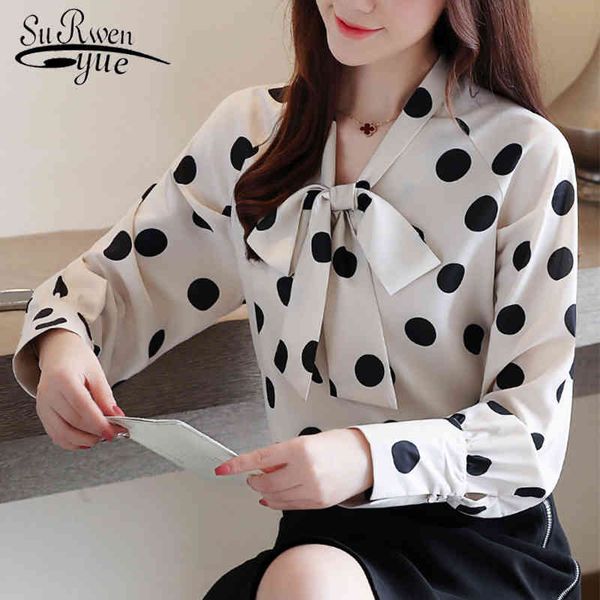blusas mujer de moda blouses woman long sleeve polka dot v-neck office lady chiffon dames lange mouwen 6792 50 210427, White
blusas mujer de moda blouses woman long sleeve polka dot v-neck office lady chiffon dames lange mouwen 6792 50 210427, White