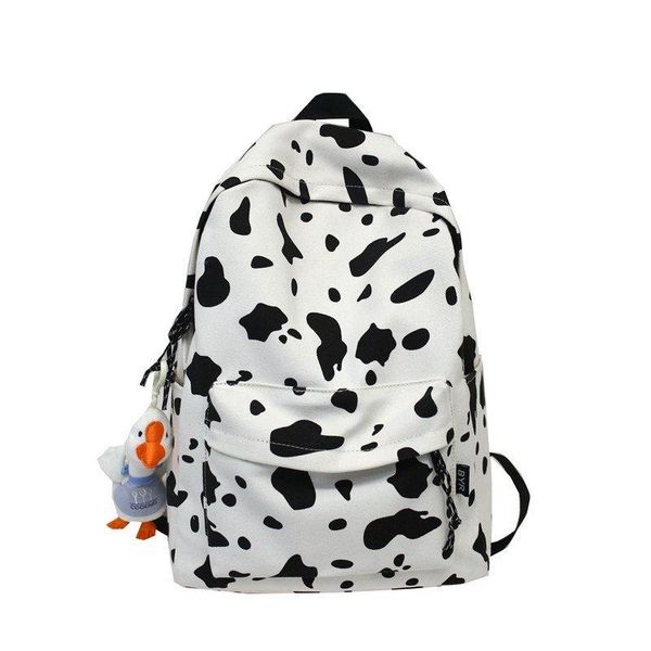 backpack cute milk cow printing female school canvas travel mochila kawaii children bags teenager girls fashion rucksack
backpack cute milk cow printing female school canvas travel mochila kawaii children bags teenager girls fashion rucksack