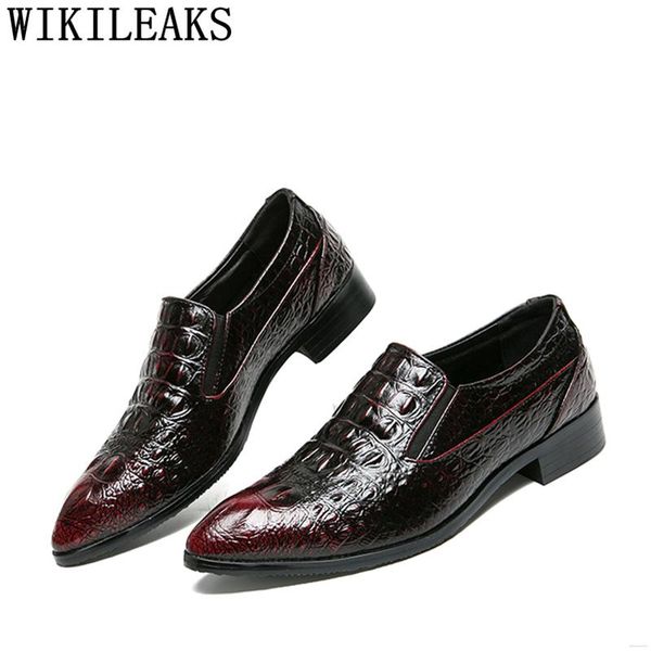 dress shoes crocodile men formal italian coiffeur slip designer classic ayakkabi erkek, Black
dress shoes crocodile men formal italian coiffeur slip designer classic ayakkabi erkek, Black