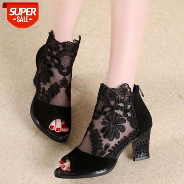 summer mesh peep toe sandals heels single shoes women in europe and america 2019 spring gauze size 35-42 #ke1n, Black
summer mesh peep toe sandals heels single shoes women in europe and america 2019 spring gauze size 35-42 #ke1n, Black