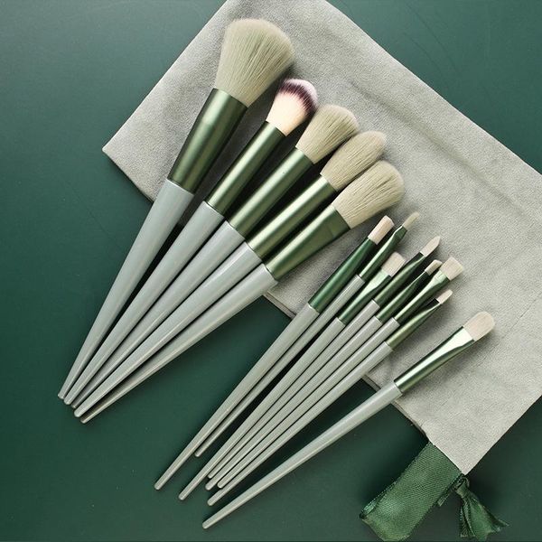 man-made fiber makeup brushes kits green/yellow high gloss loose powder blush brush eyeshadow women cosmetic
man-made fiber makeup brushes kits green/yellow high gloss loose powder blush brush eyeshadow women cosmetic