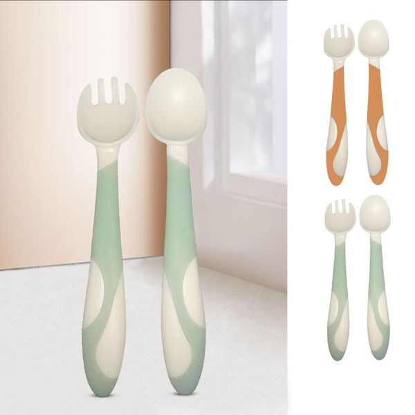 cups, dishes & utensils curved fork and spoon set safe healthy food silicone spoons forks baby tableware infant feeding practice
cups, dishes & utensils curved fork and spoon set safe healthy food silicone spoons forks baby tableware infant feeding practice