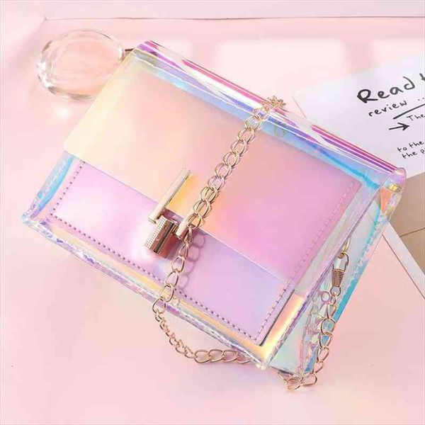 yard women transparent handbag cosmetic bags colorful chain rainbow purses clear jelly mini bag pink
yard women transparent handbag cosmetic bags colorful chain rainbow purses clear jelly mini bag pink