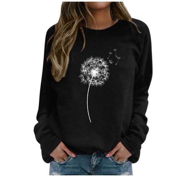 women's hoodies & sweatshirts dandelion print women sweetshirts long sleeve autumn round neck casual female loose pullover vintage stre, Black
women's hoodies & sweatshirts dandelion print women sweetshirts long sleeve autumn round neck casual female loose pullover vintage stre, Black