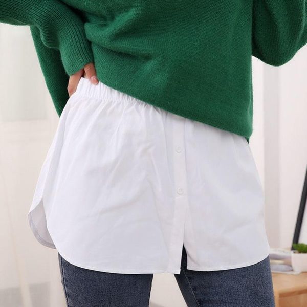 gym clothing 2021 style womens fake shirts hem underskirts elastic high waist split half slips skirts hoodies sweaters extender hemline, White;black
gym clothing 2021 style womens fake shirts hem underskirts elastic high waist split half slips skirts hoodies sweaters extender hemline, White;black