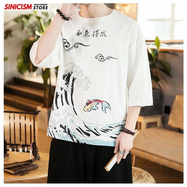 men's t-shirts sinicism store 2021 men oversize cotton vintage tshirts summer tees loose male clothes printing chinese style 1, White;black
men's t-shirts sinicism store 2021 men oversize cotton vintage tshirts summer tees loose male clothes printing chinese style 1, White;black