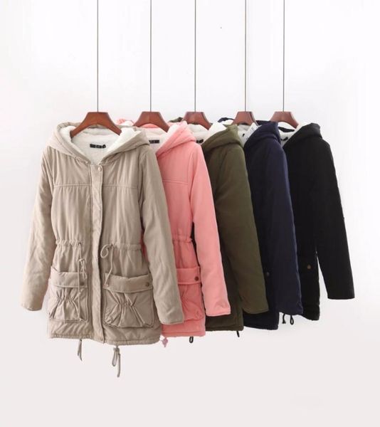 women's down & parkas snow nice fashion slim coats thick winter women cotton jacket hooded lamb parka padded female coat e695, Black
women's down & parkas snow nice fashion slim coats thick winter women cotton jacket hooded lamb parka padded female coat e695, Black