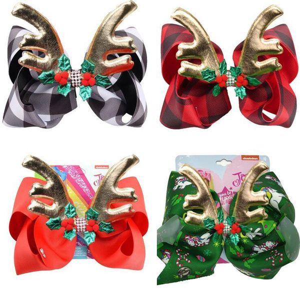 christmas plaid 8inch hair bow girls bowknot clip foil printed deer horn antler ribbon accessories 8pcs, Slivery;white
christmas plaid 8inch hair bow girls bowknot clip foil printed deer horn antler ribbon accessories 8pcs, Slivery;white