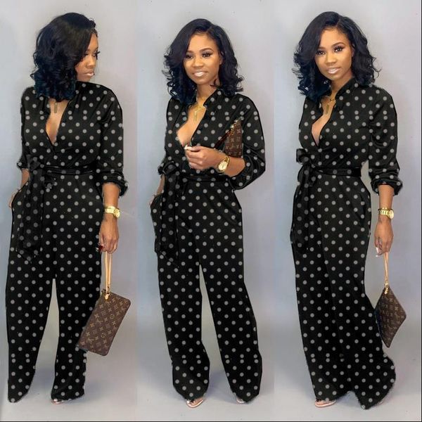 button up self belted womens jumpsuit pockets for women 3xl plus size dot black white rompers
button up self belted womens jumpsuit pockets for women 3xl plus size dot black white rompers