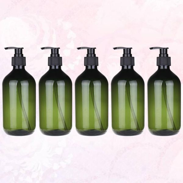 liquid soap dispenser 5pcs 300ml pump bottles empty refillable lotion shower shampo (blackish green bottle with black
liquid soap dispenser 5pcs 300ml pump bottles empty refillable lotion shower shampo (blackish green bottle with black
