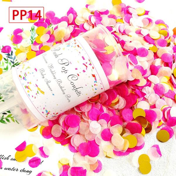 party decoration push confetti poppers for wedding happy birthday flower mini round gender reveal featival
party decoration push confetti poppers for wedding happy birthday flower mini round gender reveal featival