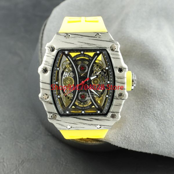 2020 new luxury mens watch quartz chronograph mens wristwatch iced out hip hop rubber strap sport men watch male watch, Slivery;brown
2020 new luxury mens watch quartz chronograph mens wristwatch iced out hip hop rubber strap sport men watch male watch, Slivery;brown