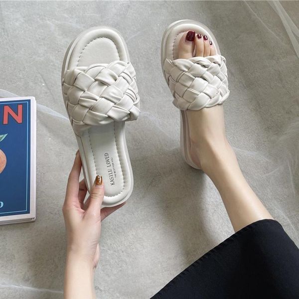 slippers low shoes woman female platform luxury slides beach flat designer rome pu fashion basic casual 248h, Black
slippers low shoes woman female platform luxury slides beach flat designer rome pu fashion basic casual 248h, Black