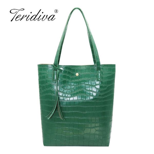 evening bags fashion women shoulder bag tassel totes large capacity bucket crocodile lady handbag travel purse
evening bags fashion women shoulder bag tassel totes large capacity bucket crocodile lady handbag travel purse