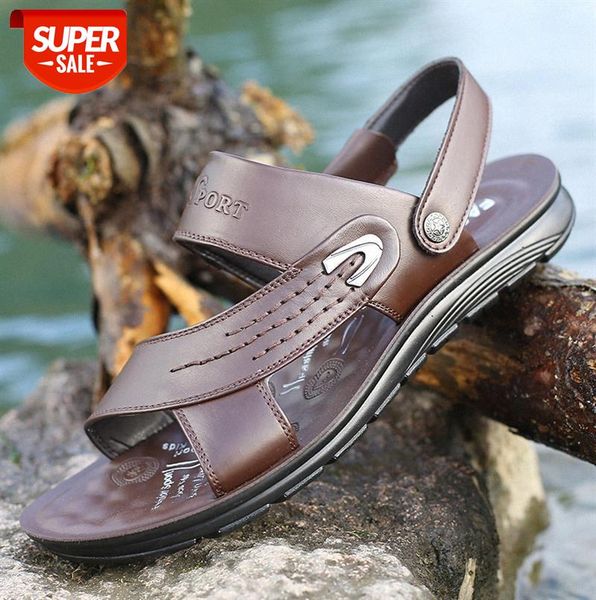 junsite sandals men's cowhide beach shoes comfortable dual-purpose slippers #um7j, Black
junsite sandals men's cowhide beach shoes comfortable dual-purpose slippers #um7j, Black
