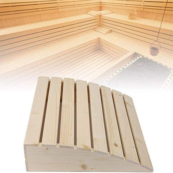 1pc sauna wooden headrest pillow creative head support steam room supplies household bathroom accessories
1pc sauna wooden headrest pillow creative head support steam room supplies household bathroom accessories