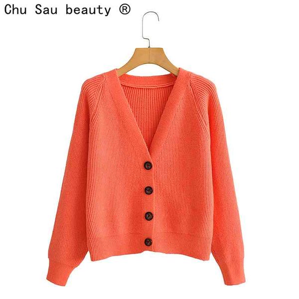 autumn winter red loose v-neck pit stripe long-sleeved knitted cardigan sweaters woman coat 210508, White
autumn winter red loose v-neck pit stripe long-sleeved knitted cardigan sweaters woman coat 210508, White