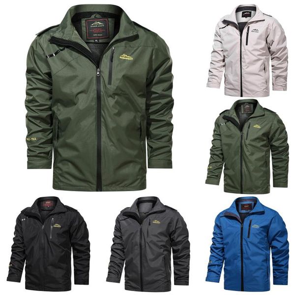 men's jackets fashion windproof overcoat outdoor jacket plus size sport winter autumn male arrival coat zipper #3, Black;brown
men's jackets fashion windproof overcoat outdoor jacket plus size sport winter autumn male arrival coat zipper #3, Black;brown
