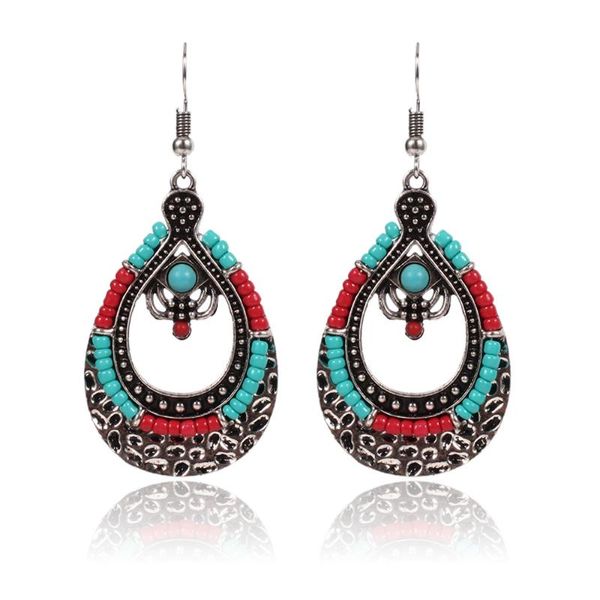 dangle & chandelier hc fashion water drop vintage earrings women ethnic jewelry colorful beads bohemian antique statement f, Silver
dangle & chandelier hc fashion water drop vintage earrings women ethnic jewelry colorful beads bohemian antique statement f, Silver