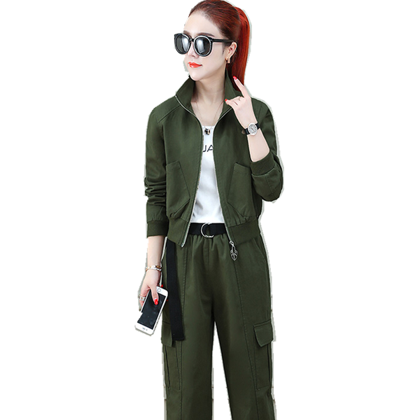 women's tracksuits selling product in 2021 lady clothes set casual women work printing two piece womens office clothing 07, Gray
women's tracksuits selling product in 2021 lady clothes set casual women work printing two piece womens office clothing 07, Gray