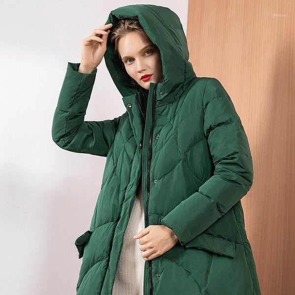 women's wool & blends 2021 down jacket mid-length korean version of the white duck thick hooded daily commute, Black
women's wool & blends 2021 down jacket mid-length korean version of the white duck thick hooded daily commute, Black
