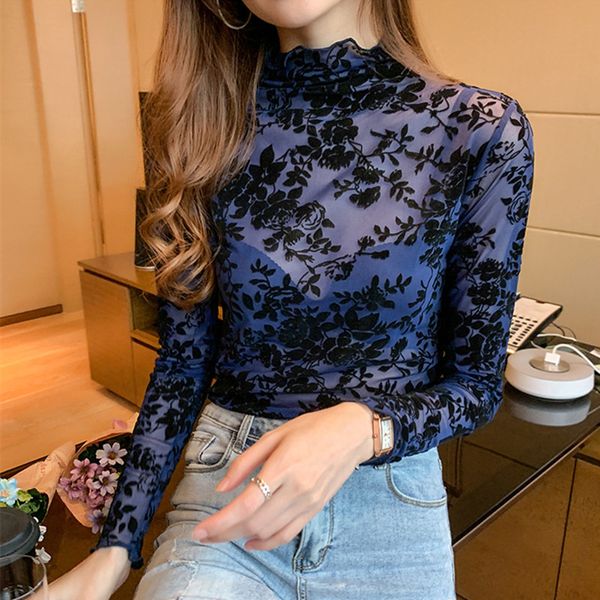 korean women blouses woman mesh lace long sleeve plus size embroidery print shirt 3xl 210427, White
korean women blouses woman mesh lace long sleeve plus size embroidery print shirt 3xl 210427, White