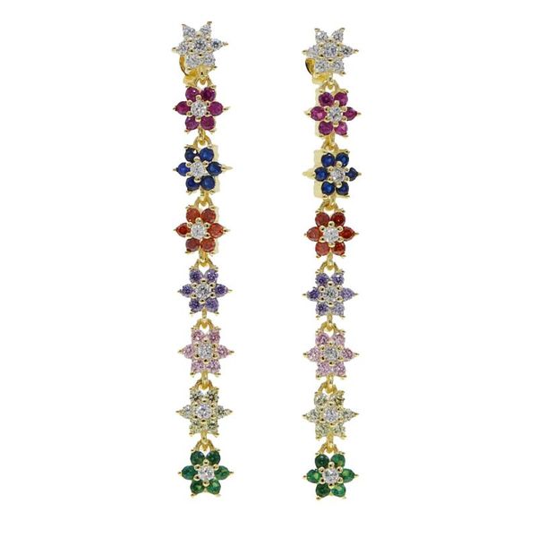 stud 2021 spring lover girlfriend gift romantic 8 color cz flower 60mm long chain earring luxury gorgeous women jewelry, Golden;silver
stud 2021 spring lover girlfriend gift romantic 8 color cz flower 60mm long chain earring luxury gorgeous women jewelry, Golden;silver